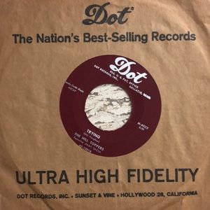 The Hill Toppers Trying/You Made Up My Mind Vinyl 45 Record